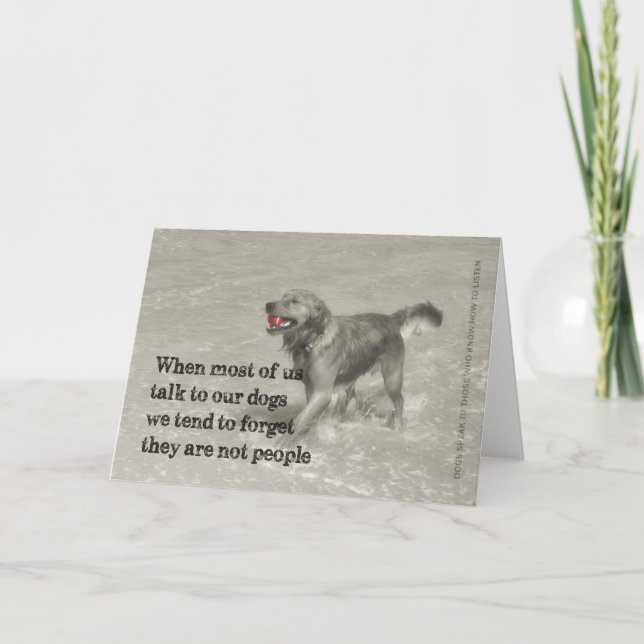 EVERYONE'S BEST FRIEND Greeting Card (Front)