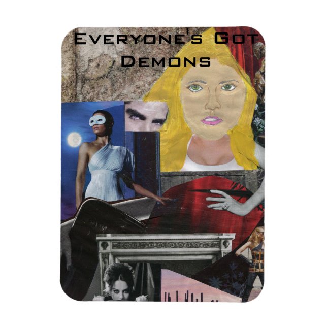 Everyone's Got Demons Pop Art Magnet (Vertical)