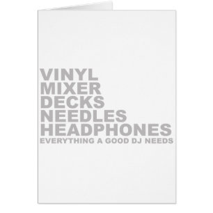 Everything A Good DJ Needs