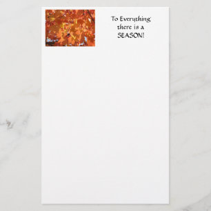 EVERYTHING A SEASON Stationery Autumn Leaves MOM