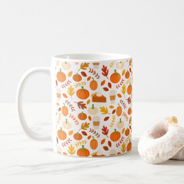 Everything Autumn All Over Print Mug (With Donut)