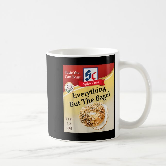 Everything Bagel Condiment Costume Holiday Sce Cos Coffee Mug (Right)
