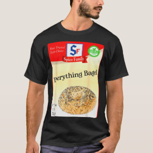 Everything Bagel Condiment Holiday Sce Group Costu T-Shirt