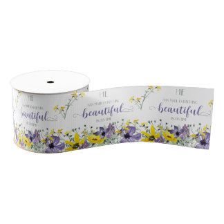 Everything Beautiful - Ecc 3:11 Grosgrain Ribbon