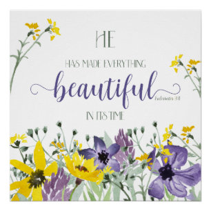 Everything Beautiful - Ecc 3:11 Poster