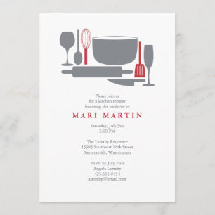 Everything But the Sink Bridal Shower Invitation
