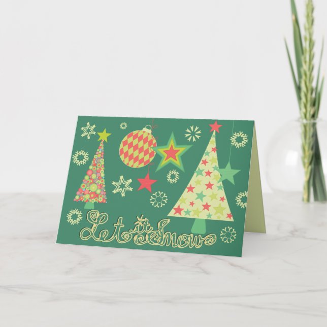 Everything Christmas Holiday Greeting Card (Front)
