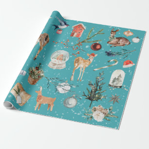 Everything Christmas Reindeer Wrapping Paper