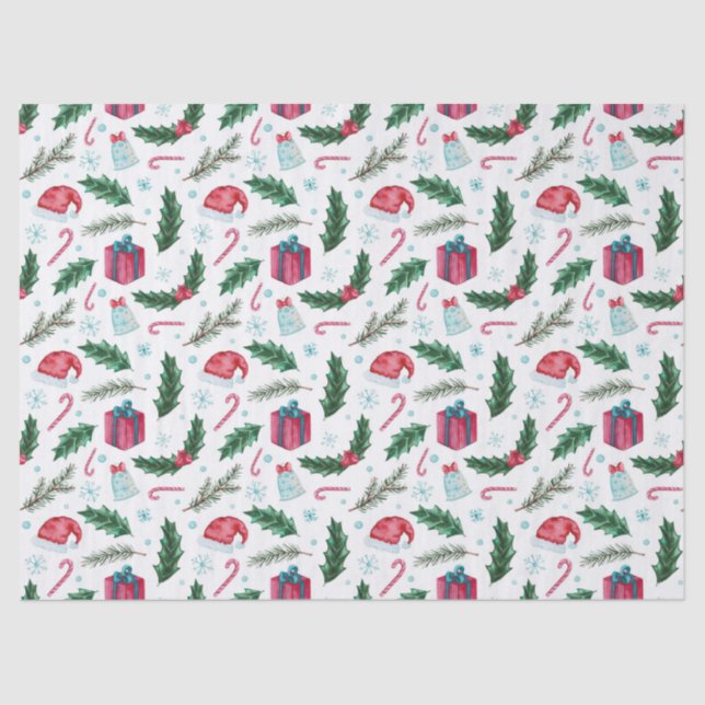 everything christmas tissue paper (Front)