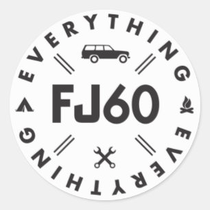 Everything FJ60 Sticker