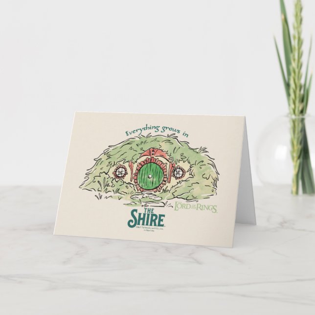 Everything Grows in THE SHIRE™ Card (Front)