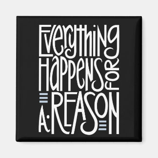 Everything Happens Black Magnet