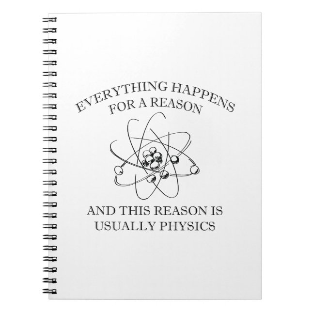 Everything Happens For A Reason Notebook (Front)