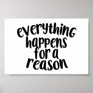 Everything Happens for a Reason Poster