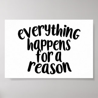 Everything Happens for a Reason Poster
