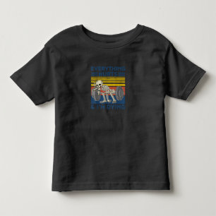 Everything Hurts Weightlifting Ness Gym Gift Toddler T-Shirt