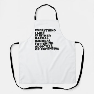 Everything I Like Apron