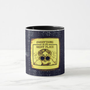 Everything In Its Right Place Vintage Mug