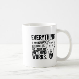 Everything Is A Conspiracy... Sticker  Coffee Mug
