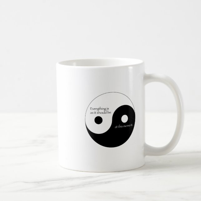 Everything Is As It Should Be Coffee Mug (Right)