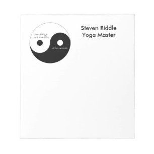 Everything Is as it should be Notepad