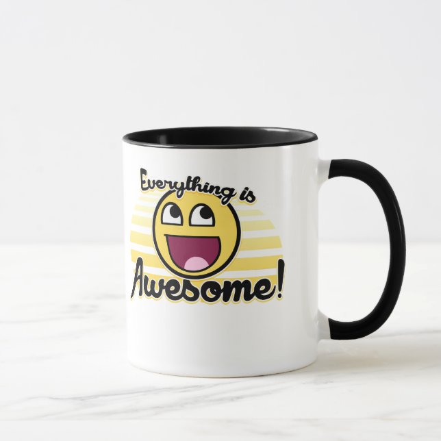 Everything is awesome mug (Right)