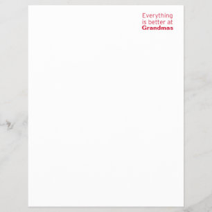 Everything is better at Grandma's Flyer