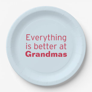 Everything is better at Grandma's Paper Plate