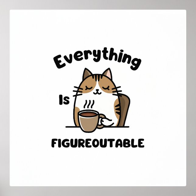 Everything Is Figureoutable Foil Prints (Front)