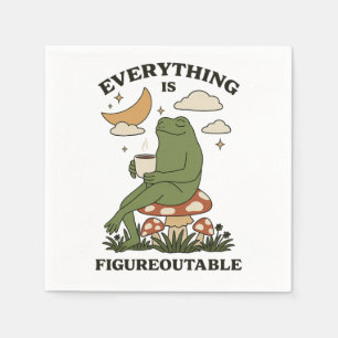 Everything is Figureoutable Napkin