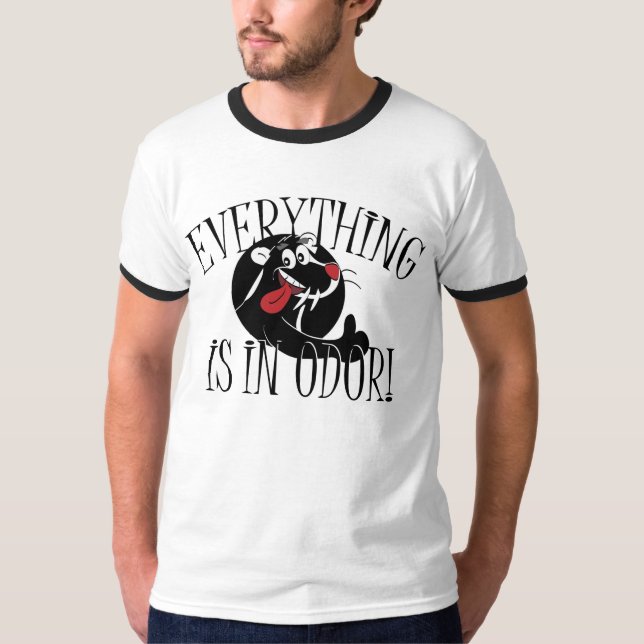 Everything Is In Odour Skunk T-Shirt (Front)