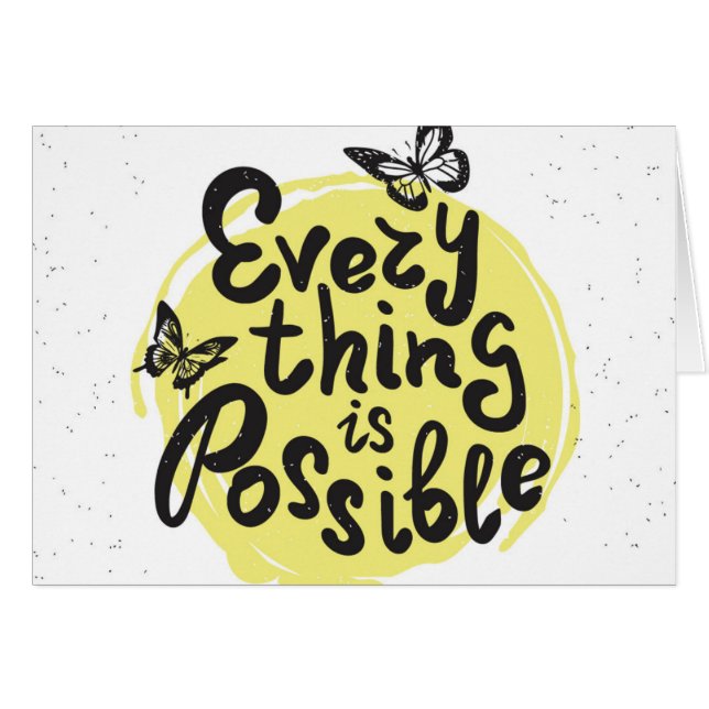 Everything Is Possible (Front Horizontal)