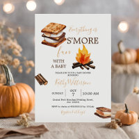 Everything Is S'more Fun Campfire With Baby Shower