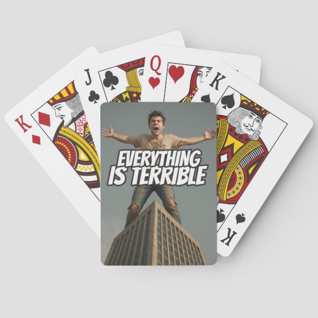 Everything is Terrible Playing Cards - Phil Elmore (Back)
