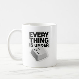Everything is Under Control Funny Tech Pun Mug