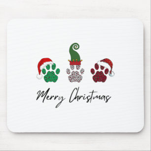 Everything Italian Greyhound Merry Christmas Paw P Mouse Mat