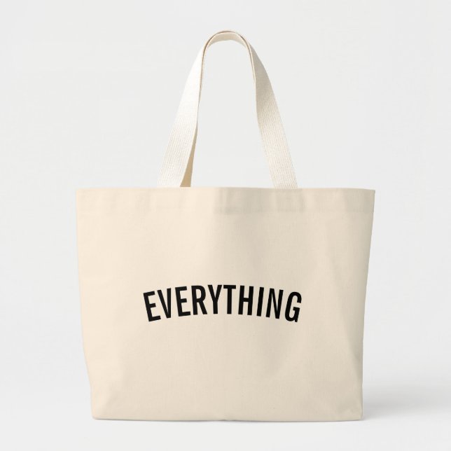 Everything Really Big Bag-Weekender Bag-Giant Groc Large Tote Bag (Front)