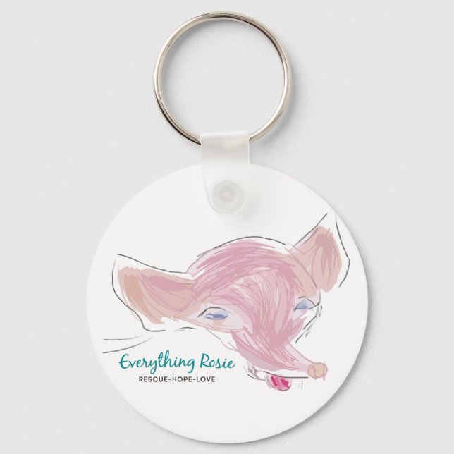Everything Rosie Keychain (Front)