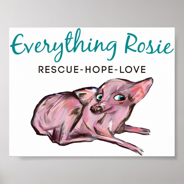 Everything Rosie Poster (Front)