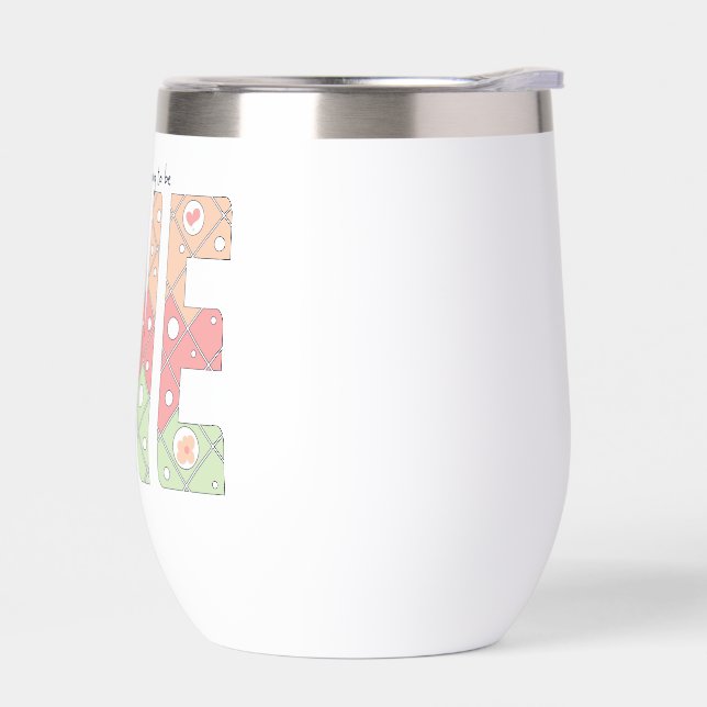 Everything’s Going to Be Fine Water Bottle (Left)