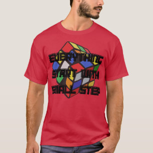 everything start with small step 1 T-Shirt