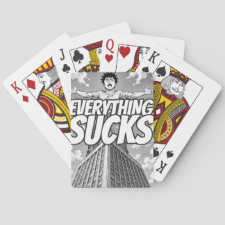 Everything Sucks Playing Cards - Weirdest Timeline