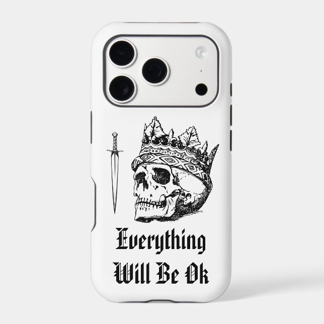 Everything Will Be OK iPhone 17 Pro Case (Back)