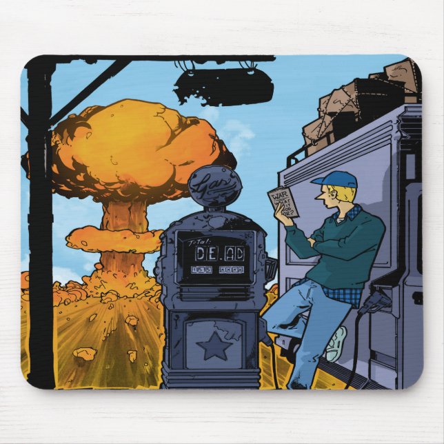 Everything Will Be Okay art mouse pad (Front)