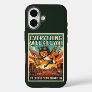 Everything Will Kill You Cat Phone Case
