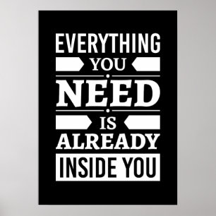 Everything You Need is Already Inside You Poster