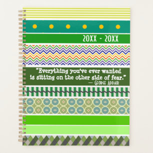 Everything you've ever wanted, Encouragement Green Planner