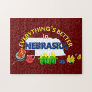 Everything's Better in Nebraska Puzzle