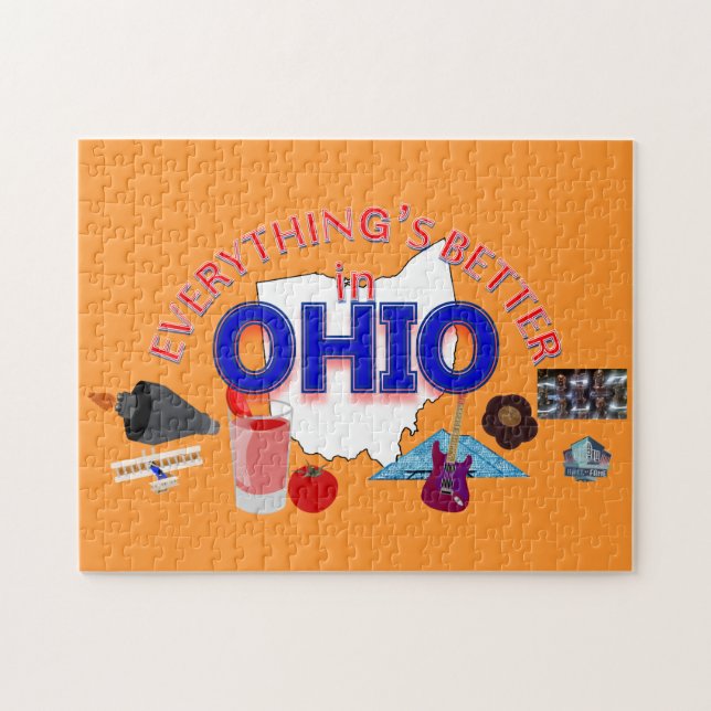 Everything's Better in Ohio Puzzle (Horizontal)