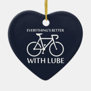 Everything's Better With Lube Ceramic Tree Decoration